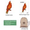 Northern Cardinal Wooden Jigsaw Puzzle - Woodbests