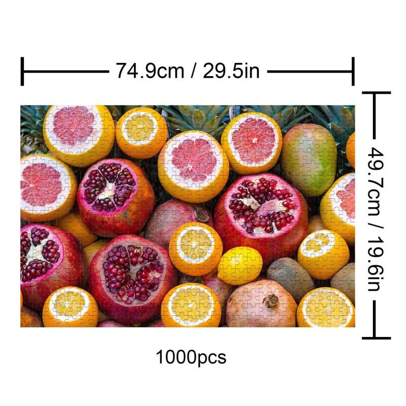 Fruit-2 500 / 1000 Piece Puzzle - By Woodbests