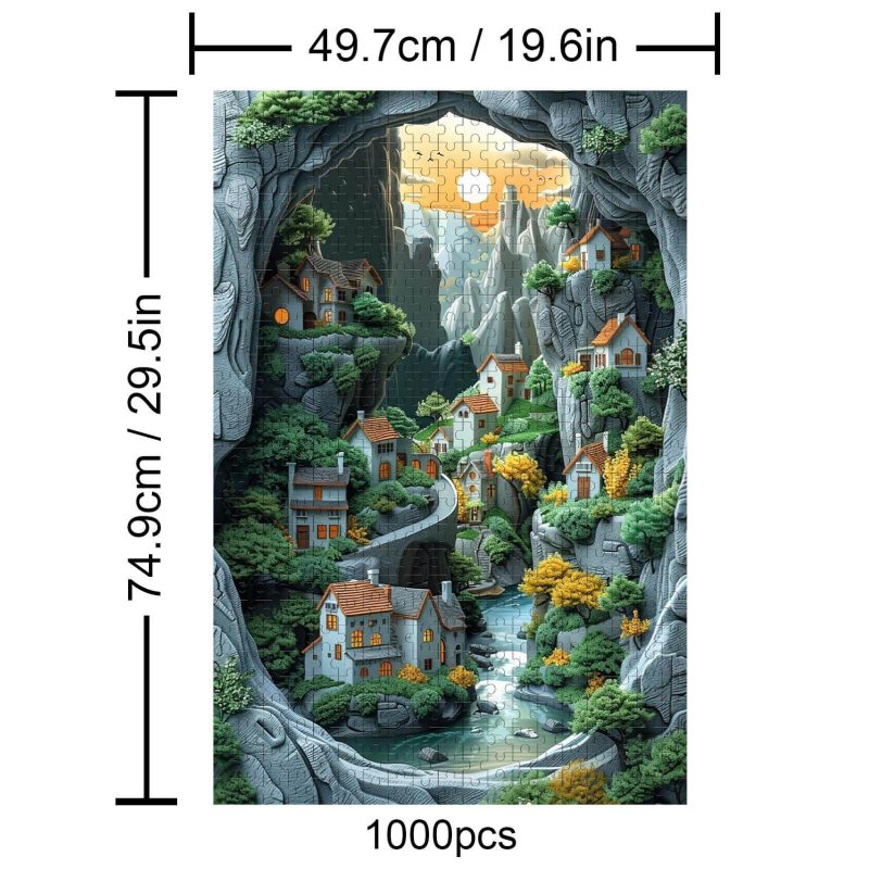 Paradise 500 / 1000 Piece Puzzle - Woodbests