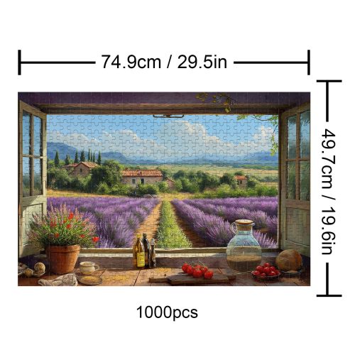 Farm Kitchen 500 / 1000 Piece Puzzle - By Woodbests