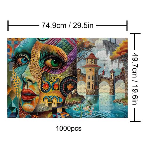 Fantasy Land 500 / 1000 Piece Puzzle - Woodbests