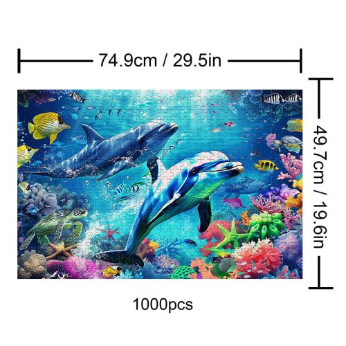 Undersea Paradise 500 / 1000 Piece Puzzle - By Woodbests