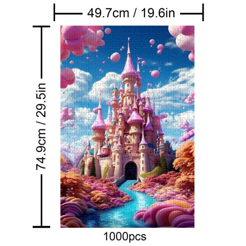 Dream Castle 500 / 1000 Piece Puzzle - Woodbests