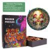 Gnome Couple Wooden Jigsaw Puzzle - Woodbests