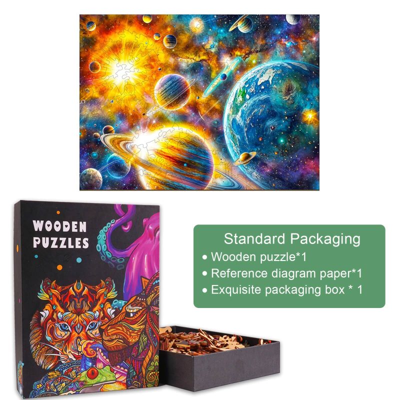 Cosmic Reverie-1 Wooden Jigsaw Puzzle