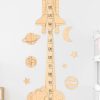 Personalized Wooden Rocket Growth Chart - By Woodbests