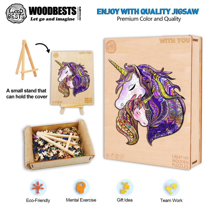 With You Wooden Jigsaw Puzzle - Woodbests