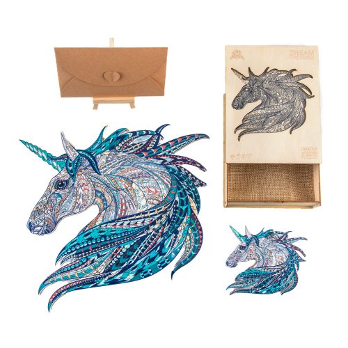 Fantastic Unicorn Wooden Jigsaw Puzzle - Woodbests