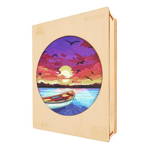 Sunset Wooden Jigsaw Puzzle - Woodbests