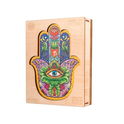 Hand Of Fatima Wooden Jigsaw Puzzle - Woodbests