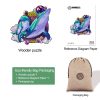 Joyful Dolphin Wooden Jigsaw Puzzle - Woodbests