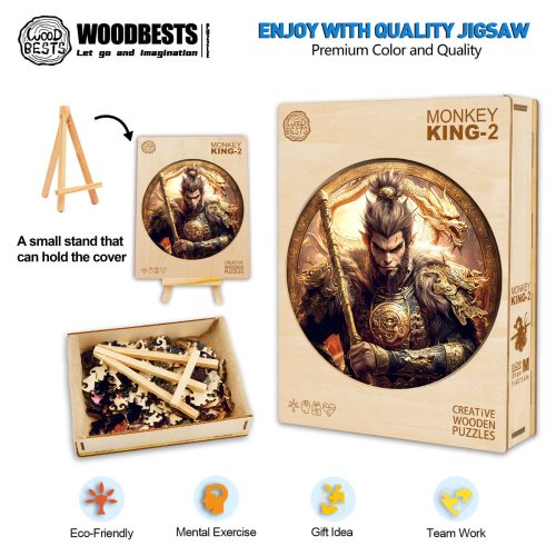 Wu Kong-2 Wooden Jigsaw Puzzle - Woodbests