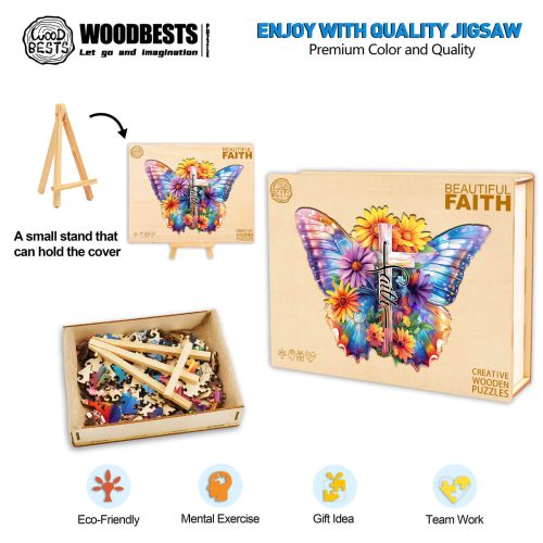 Beautiful Faith Wooden Jigsaw Puzzle - Woodbests