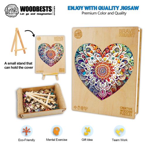 Brave Heart 2 Wooden Jigsaw Puzzle-Woodbests