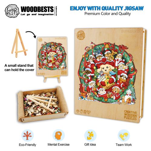 Supasanta Wooden Jigsaw Puzzle - Woodbests