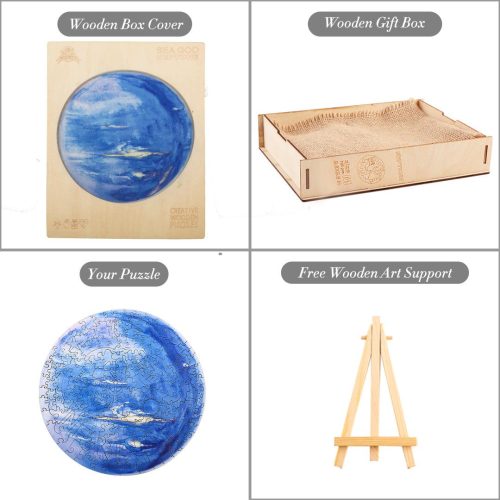 Neptune Star Wooden Jigsaw Puzzle - Woodbests