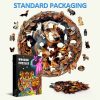 3D Dachshund-2 Wooden Jigsaw Puzzle - Woodbests