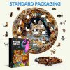 3D Cat Wooden Jigsaw Puzzle - By Woodbests