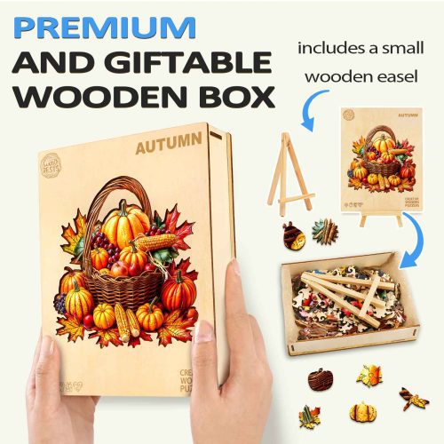 Autumn Wooden Jigsaw Puzzle - By Woodbests