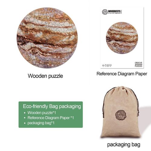 Jupiter Wooden Jigsaw Puzzle - Woodbests