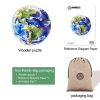 Earth Wooden Jigsaw Puzzle - Woodbests