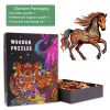 Running Horse Wooden Jigsaw Puzzle-Woodbests