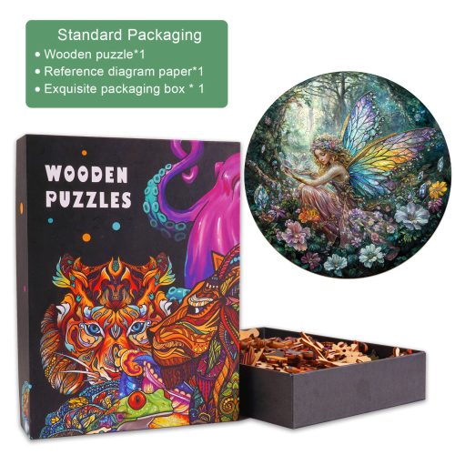 Magic Fairy Wooden Jigsaw Puzzle - By Woodbests