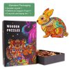 Lucky Rabbit Wooden Jigsaw Puzzle-Woodbests