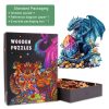 Treasure Dragon Wooden Jigsaw Puzzle - Woodbests