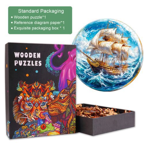 Ship of Hope Wooden Jigsaw Puzzle - Woodbests