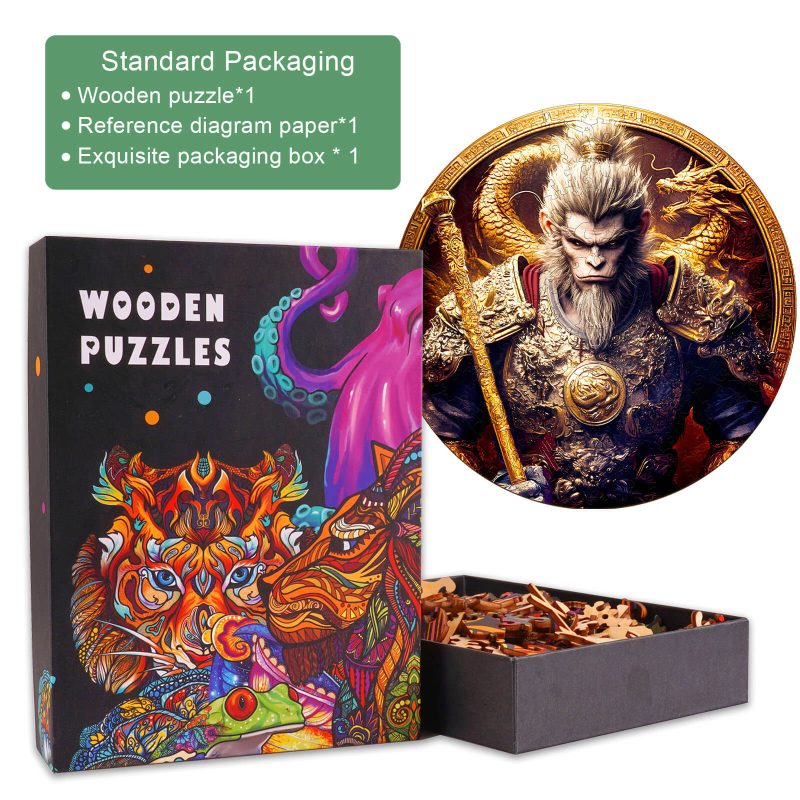 Wu Kong -1 Wooden Jigsaw Puzzle - Woodbests