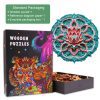 3D Mandala Lotus-2 Wooden Jigsaw Puzzle - Woodbests