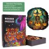 Halloween Skeletons Wooden Jigsaw Puzzle - Woodbests