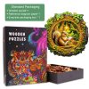 3D Squirrel in The Cave-2 Wooden Jigsaw Puzzle - Woodbests