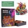 Jeweled Dragon Wooden Jigsaw Puzzle