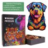 Rottweiler 2 Wooden Jigsaw Puzzle-Woodbests