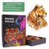 Motherly Lion Wooden Jigsaw Puzzle-Woodbests