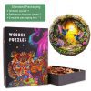 3D Hummingbird in the Cave-1 Hummingbird Wooden Jigsaw Puzzle - Woodbests