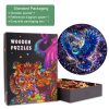 Galaxy Owl-1 Wooden Jigsaw Puzzle - Woodbests