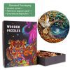 3D White Eagle-1 Wooden Jigsaw Puzzle - Woodbests