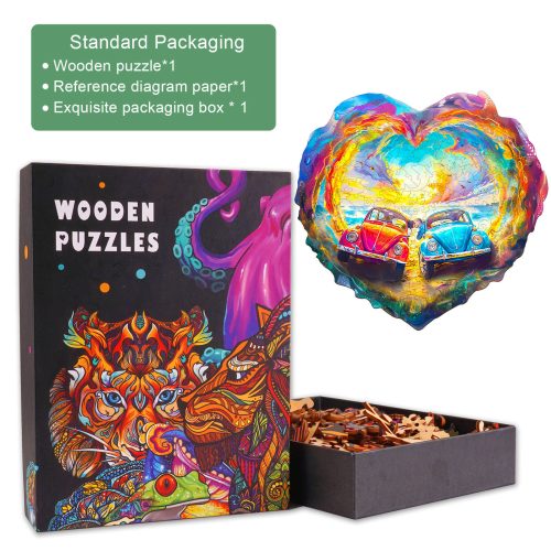 Sweet Encounter Wooden Jigsaw Puzzle - Woodbests