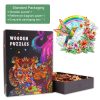 Angel Hummingbird Wooden Jigsaw Puzzle - Woodbests