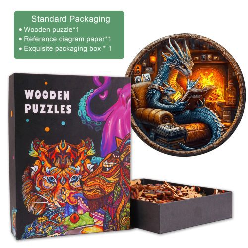 Night Stories Wooden Jigsaw Puzzle - Woodbests