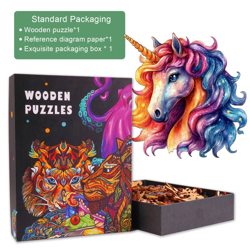 EUDEMONS Flash Wooden Jigsaw Puzzle - Woodbests