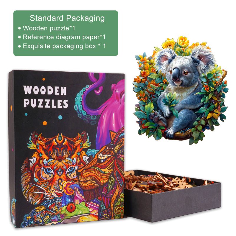 Koala Wooden Jigsaw Puzzle - Woodbests