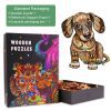 Dachshund Wooden Jigsaw Puzzle - Woodbests