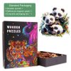 Panda Family Wooden Jigsaw Puzzle - By Woodbests