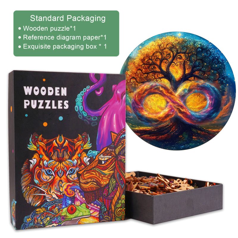 The Infinite Tree of Life-1 Wooden Jigsaw Puzzle - Woodbests