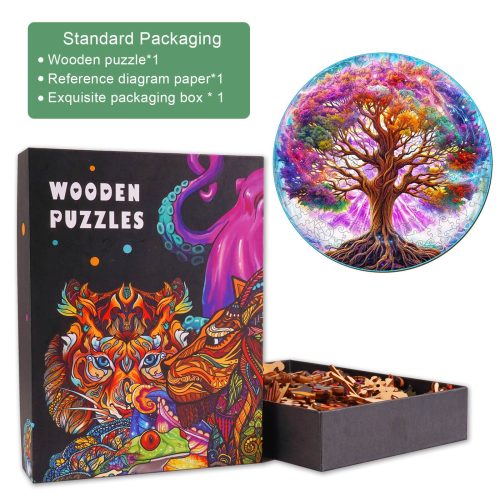 Dreamy Life Tree Wooden Jigsaw Puzzle