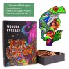 Tree Frog Wooden Jigsaw Puzzle - Woodbests